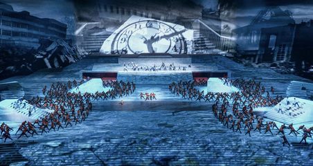庆祝中国共产党成立100周年文艺演出《伟大征程》 舞台视觉艺术新高峰!